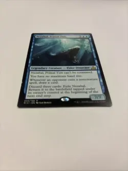 Nezahal, Primal Tide MP Rivals of Ixalan MTG 45 / 196 English Regular Dinosaur - Image 2