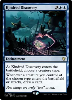 Kindred Discovery LP/NM* Commander 2017 ENGLISH 011/309 mtg -UnltdCards - Image 1