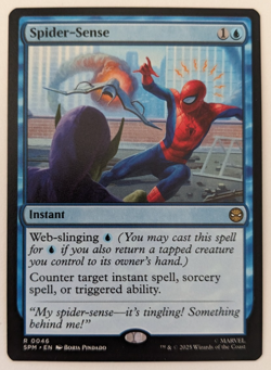 Spider-Sense (0046) Spider-Man SPM, Magic MtG, Regular - NM! - Image 1