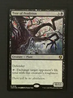 Magic The Gathering Tree Of Perdition Innistrad Remastered Foil - Image 1