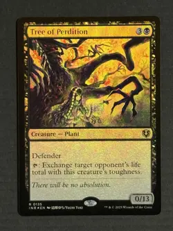 Magic The Gathering Tree Of Perdition Innistrad Remastered Foil - Image 2