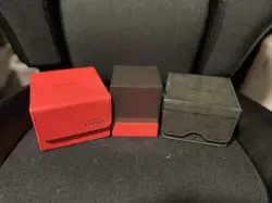 3 Deck Box Lot For TCG MTG Pokemon One Piece Ultimate Guard Boulder Gamegenic - Image 1