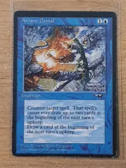 1996 MAGIC THE GATHERING ALLIANCES ARCANE DENIAL TD25 - Image 1