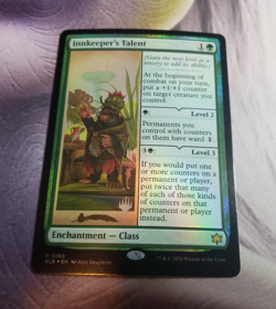 Innkeeper's Talent FOIL Promo - Bloomburrow BLB MTG Magic - Near Mint - Image 1