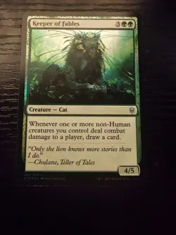 Keeper of Fables Throne of Eldraine Foil - Image 1