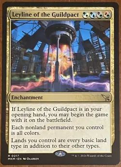 MTG NM Leyline Of The Guildpact Enchantment R 0217 MKM Magic The Gathering 2024 - Image 1