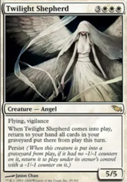 Moderatly Played, English - 4 x MTG Twilight Shepherd Shadowmoor - Image 1