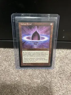 Lotus Petal Tempest MTG Magic The Gathering very light play excellent - Image 1