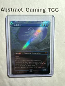 MTG - Subtlety *Textured FOIL* - (SPG #50) - (Borderless) - Special Guests - NM - Image 1
