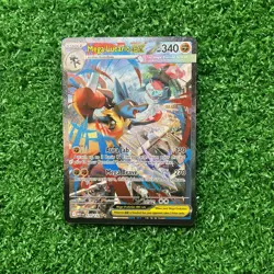 2025 Mega Evolution Pokemon Card Mega Lucario ex 179/132 Holo - Image 1