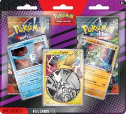 Pokemon TCG Team Rocket Articuno Zapdos Tyranitar 2-Pack Blister New Sealed - Image 1