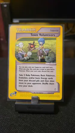 Town Volunteers - Regular - 136/147 - Aquapolis - NM/LP - Image 1