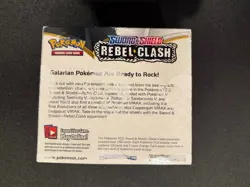 Pokemon TCG Sword Shield Rebel Clash Booster Box BRAND NEW FACTORY SEALED - Image 3