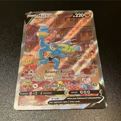 Pokemon Machamp V Full Art Ultra Rare Holo 172/189 Astral Radiance 220 HP - Image 1