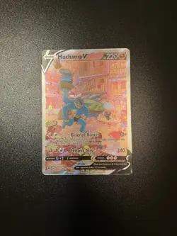 Pokemon Machamp V Full Art Ultra Rare Holo 172/189 Astral Radiance 220 HP - Image 3
