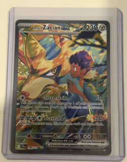 Pokemon Journey Together Hop’s Zacian EX SIR 186/159 - Image 1