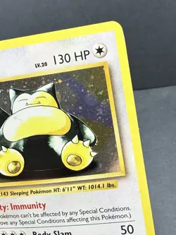 Snorlax XY179 Black Star Promo Holo Pokemon 2016 Light Play LP - Image 3