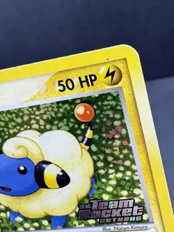 Mareep 67/109 Stamped Holo Ex Team Rocket Returns Pokemon 2004 Moderate Play MP - Image 3