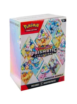Pokemon Prismatic Evolutions Booster Box 6 Packs Eevee Umbreon Sylveon - Image 1