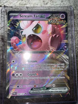 Pokemon TCG Scream Tail ex 094/167 SV06: Twilight Masquerade Double Rare Holo NM - Image 1