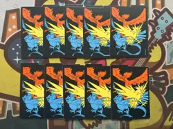 Pokemon 10x Hidden Fates Zapdos Moltres - ETB Elite Trainer Box Card Dividers - Image 1