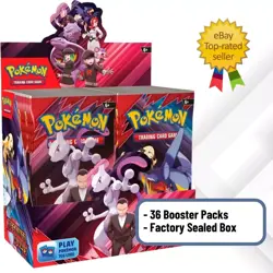 RIP & SHIP Pokemon Scarlet & Violet Destined Rivals Booster Box Factory Sealed - Image 1
