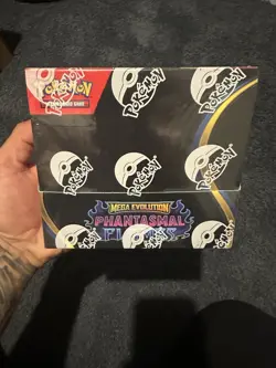 Pokemon TCG Mega Evolution Phantasmal Flames Booster Box - New Factory Sealed - Image 1