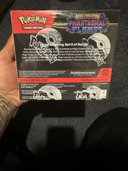 Pokemon TCG Mega Evolution Phantasmal Flames Booster Box - New Factory Sealed - Image 2