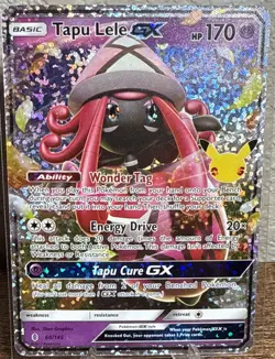 Tapu Lele GX 60/145 LP-NM Ultra Rare Guardians Rising 2017 Pokemon TCG - Image 1