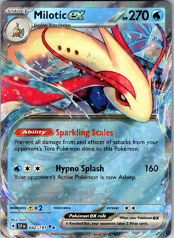 Milotic ex 042/191 SV08: Surging Sparks Double Rare - NM - Image 1