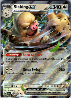 Slaking ex 147/191 SV08: Surging Sparks Double Rare - NM - Image 1