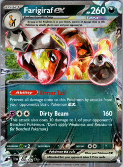 Farigiraf 108/162 SV05: Temporal Forces Double Rare - NM - Image 1