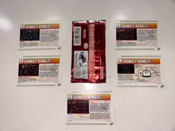 Donkey Kong, Excitebike, Pinball & Nintendo Pokemon E-Reader Sample Packs (4) - Image 4