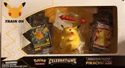 Pokemon TCG Celebrations Pikachu VMAX Premium Figure Collection Box New SEALED! - Image 2