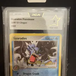 Gyarados /Leviator 2003 Pokemon Ex Dragon Prerelease Stamp Stamped 32/97- PCA 9 - Image 2