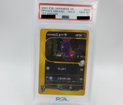 Pryce's Sneasel 043/141 PSA 10 Holo 2001 1st Edition Japanese VS Series Pokemon - Image 2
