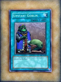 Yugioh Upstart Goblin DB1-EN018 Common LP - Image 1