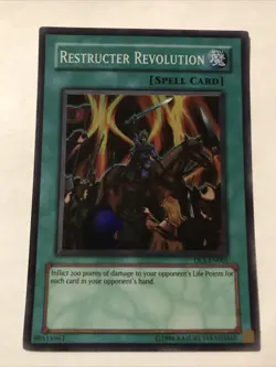 Restructer Revolution DL5-EN001 Duelist League Promo Limited Edition Yugioh - Image 1