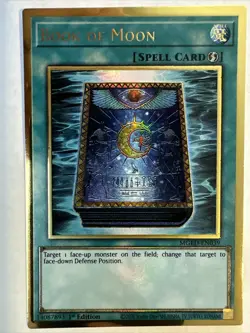 Yugioh! Book of Moon - MGED-EN039 - Premium Gold Rare - 1st Edition Near Mint - Image 1