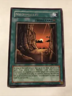 Yugioh! Necrovalley - DL3-001 - Rare - Limited Edition Duelist League Promo - Image 1