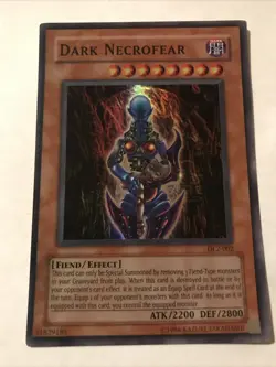 Dark Necrofear DL2-002 Duelist League Promo Limited Edition Yugioh - Image 1