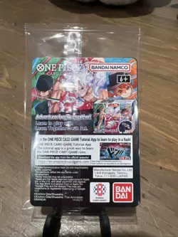 One Piece Monkey D. Luffy US Voyage College Basketball Promo Card Gonzaga SEALED - Image 2
