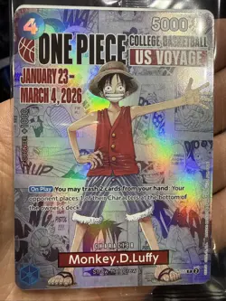 One Piece CCG Monkey.D.Luffy BVB - Image 1