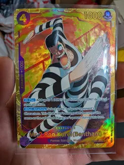 Mr.2.Bon.Kurei Bentham Foil EB01-061 PRB-02 The Best Vol 2 One Piece - Image 1