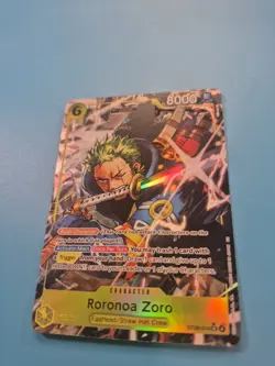 One Piece CCG ST29 Egghead Roronoa Zoro ST29-014 Alt Art Parallel English - Image 1