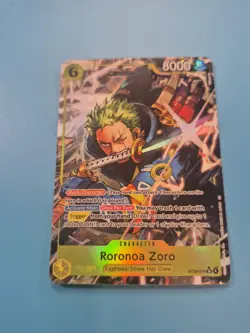 One Piece CCG ST29 Egghead Roronoa Zoro ST29-014 Alt Art Parallel English - Image 2