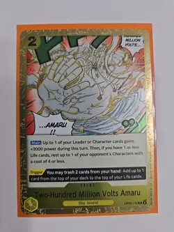Two-Hundred Million Volts Amaru OP05-115 Awakening of the New Era Foil - Image 1