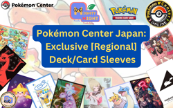 Pokemon Center [Japan] Deck/Card Sleeves - Choose Your Sleeve [Single]! - U.S. - Image 1