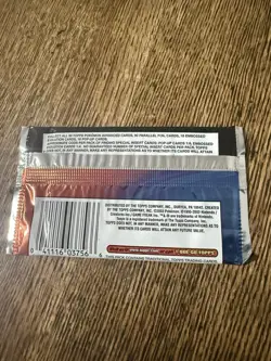 Topps Pokemon Advanced single packs- 7 Trading Cards FACTORY SEALED! - Image 2