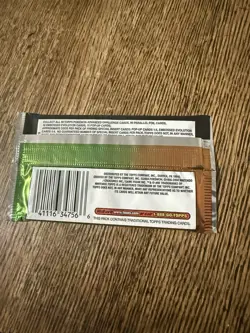 Topps Pokemon Advanced Challenge Single Pack- 7 Trading Cards FACTORY SEALED! - Image 3